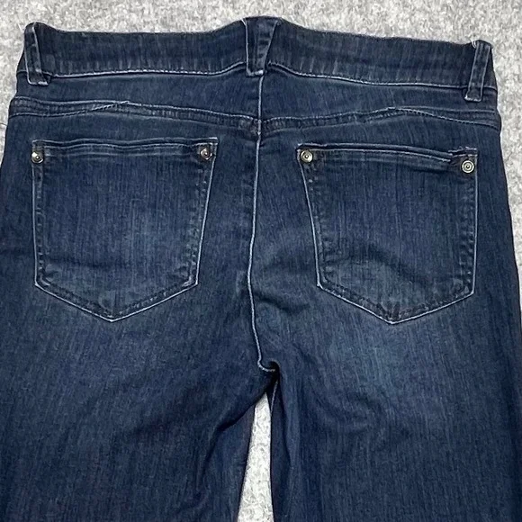 Wit & Wisdom Ab-solution Skinny Jeans Dark Indigo Wash  Stretch Denim Size 8 - Picture 4 of 7